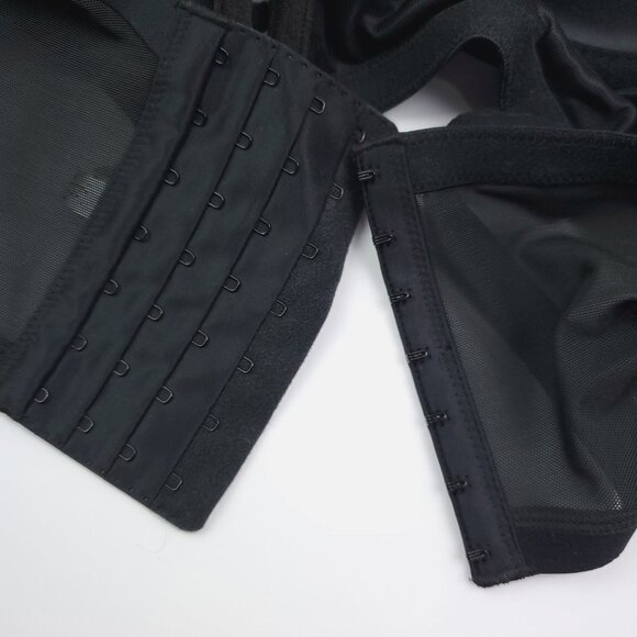 Cacique 46DD Bra Seriously Sexy Lightly Lined Balconette Shimmer Lace Bows NWT - Picture 13 of 13